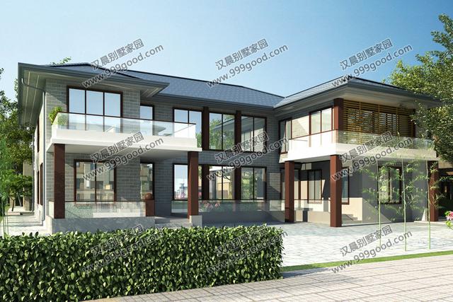 農(nóng)村自建三合院，兩層別墅設(shè)計圖，21.3X18米40萬蓋成超劃算！