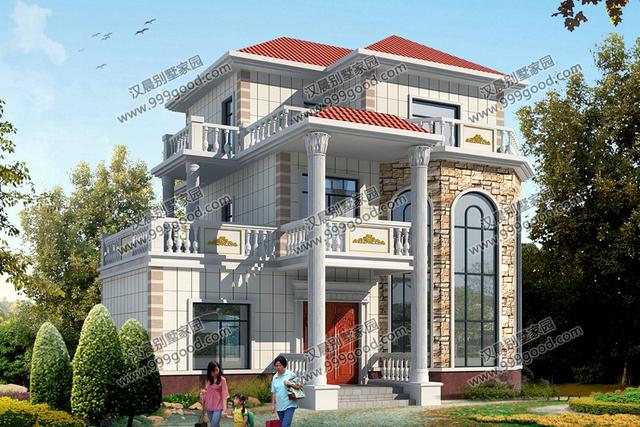 不到100平米的三層別墅，還有5室2廳，中空和旋轉(zhuǎn)樓梯！