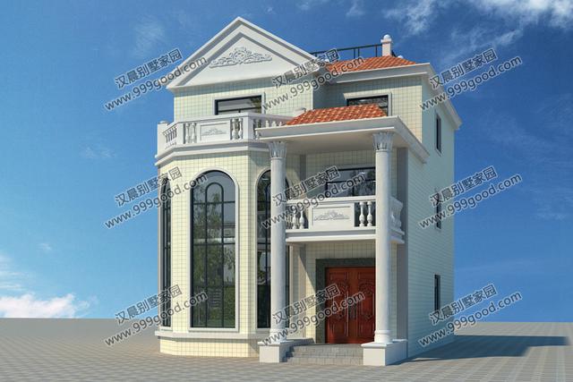 開(kāi)間不到9米的農(nóng)村三層別墅設(shè)計(jì)，占地100平米造價(jià)只要30萬(wàn)！