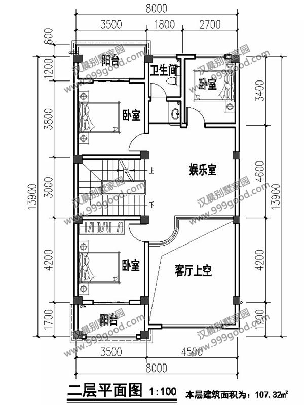 開(kāi)間不到9米的農(nóng)村三層別墅設(shè)計(jì)，占地100平米造價(jià)只要30萬(wàn)！