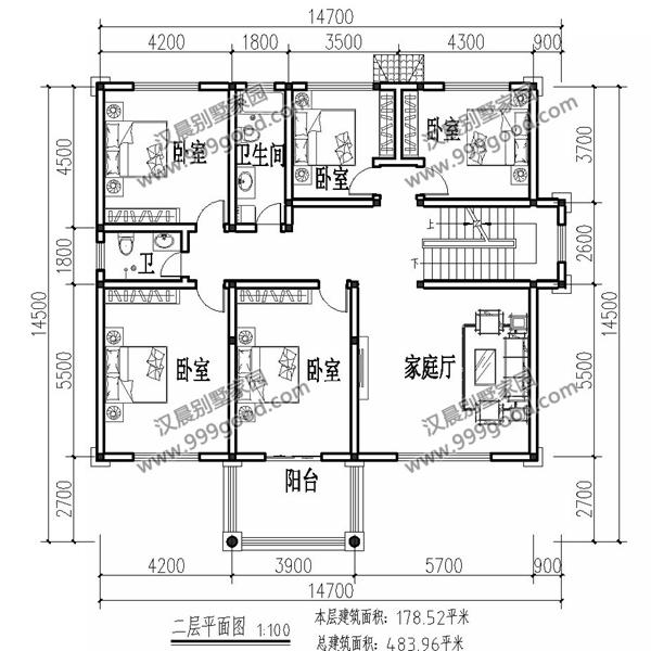 非常經(jīng)典的三層別墅設(shè)計(jì)圖紙，美觀大氣，看一眼都想蓋！