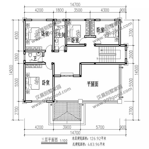 非常經(jīng)典的三層別墅設(shè)計(jì)圖紙，美觀大氣，看一眼都想蓋！