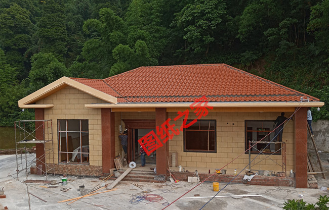 時尚一層別墅圖，一層這樣蓋房最漂亮