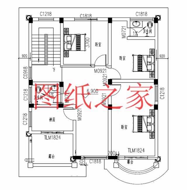 4套11X12米的三層自建房設(shè)計(jì)，溫馨宜居、經(jīng)典大方，你喜歡嗎？