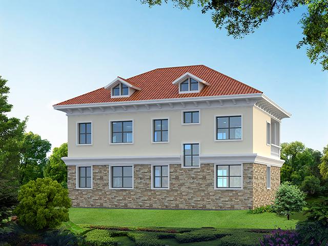 155平米的二層別墅，造價還不到30萬，簡單大氣、經(jīng)濟實惠！