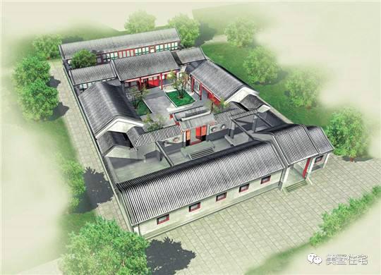30款中式風格別墅效果圖，一二三層都有，像世外桃源一樣漂亮