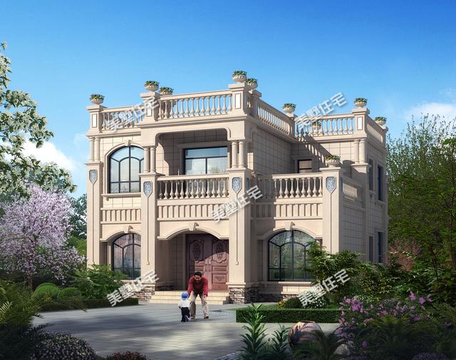 農(nóng)村自建二層小別墅，帶豪華露臺(tái)20多萬就能建成，精致又漂亮！