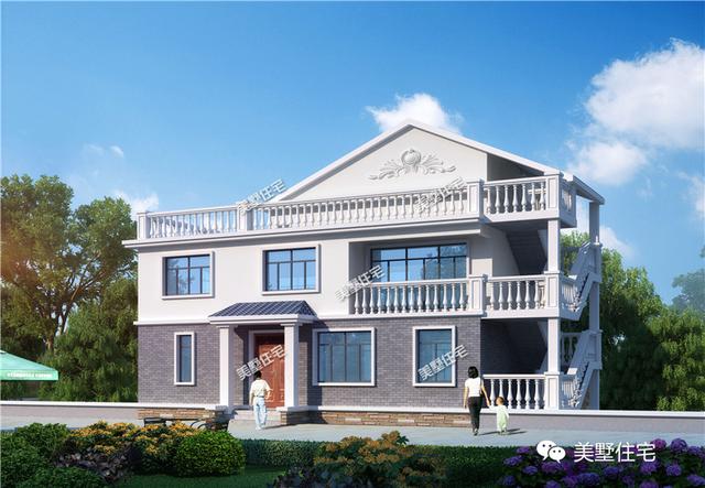 從上千套農(nóng)村自己別墅設(shè)計(jì)圖中，挑選最好的5套送給你！