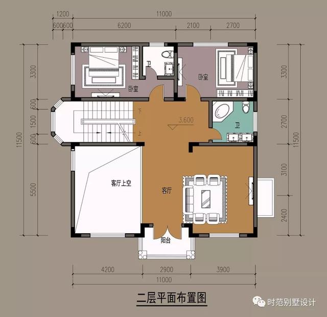 歐式豪華別墅，農(nóng)村自建三層小樓設(shè)計(jì)圖，11x12米7室3廳6衛(wèi)，農(nóng)村蓋房就是這么美