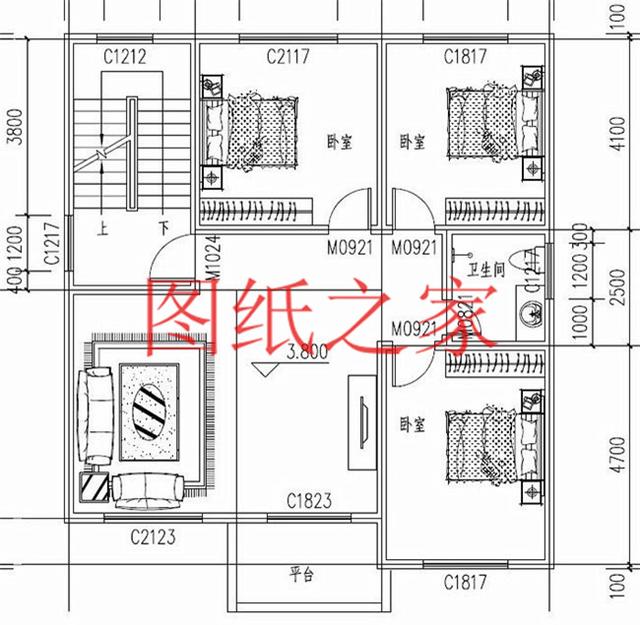 11X11米的三層別墅，戶型方正實用、時尚好看，一起來看看吧！