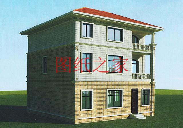 11X11米的三層別墅，戶型方正實用、時尚好看，一起來看看吧！