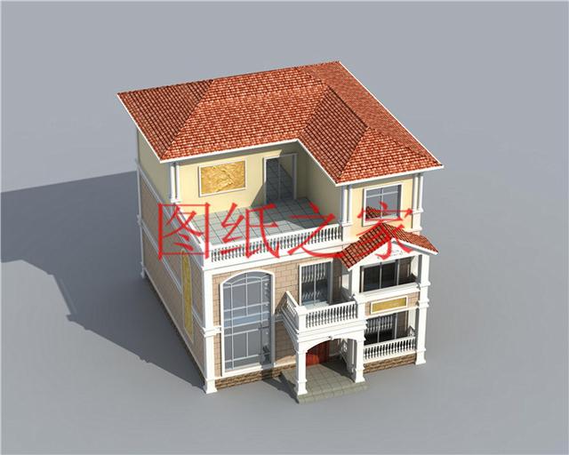 10X13米農(nóng)村三層小別墅，布局合理、溫馨宜居，你喜歡嗎？