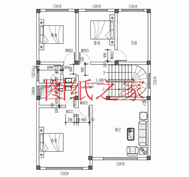 10X13米農(nóng)村三層小別墅，布局合理、溫馨宜居，你喜歡嗎？