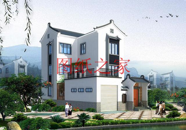 8X15米三層別墅設(shè)計(jì)，小面寬也能蓋出漂亮別墅，你覺得怎么樣？