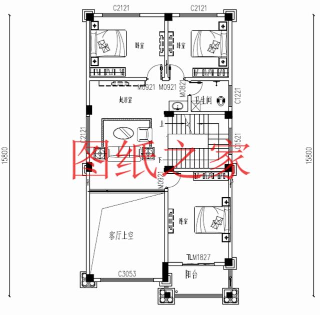 8X15米三層別墅設(shè)計(jì)，小面寬也能蓋出漂亮別墅，你覺得怎么樣？