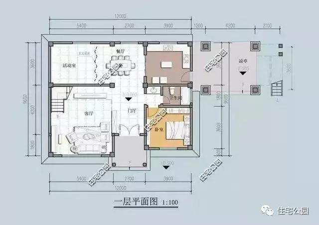40萬建成農(nóng)村養(yǎng)老別墅，全村唯一的挑空客廳，真是美滋滋的！