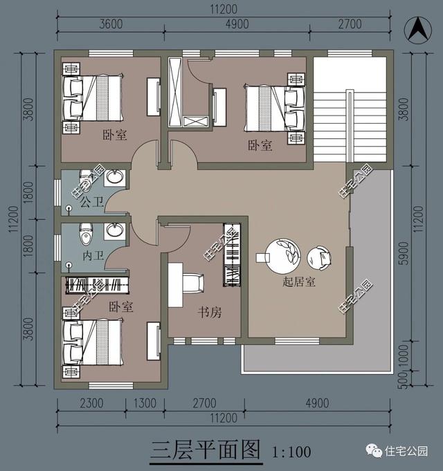 家有120平宅基地，可以修建這棟古典風(fēng)情別墅，和人人不雷同！