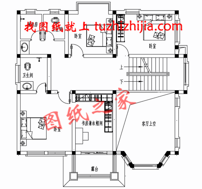 農村自建小別墅三層設計圖，造價只要30多萬，經濟又實用！