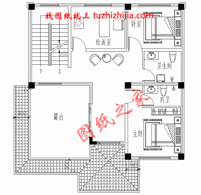農村自建小別墅三層設計圖，造價只要30多萬，經濟又實用！