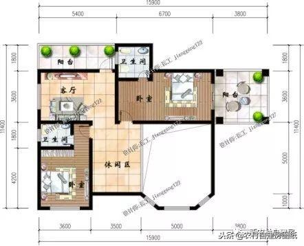 這5套實(shí)用型三層自建房設(shè)計(jì)，土豪有的你全有，不比那些百萬豪宅差