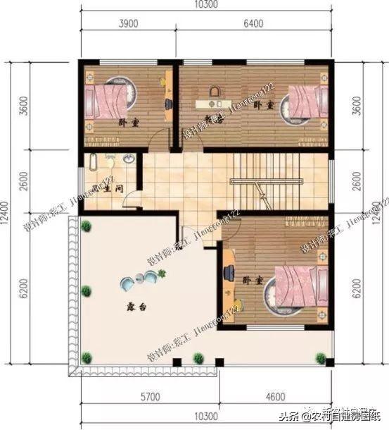 這5套實(shí)用型三層自建房設(shè)計(jì)，土豪有的你全有，不比那些百萬豪宅差