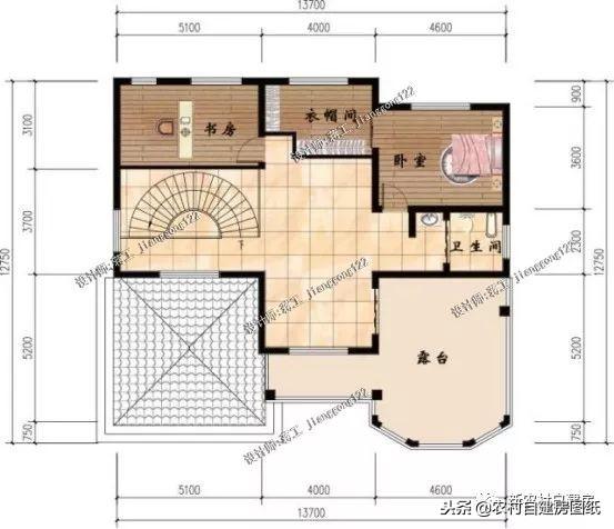 這5套實(shí)用型三層自建房設(shè)計(jì)，土豪有的你全有，不比那些百萬豪宅差