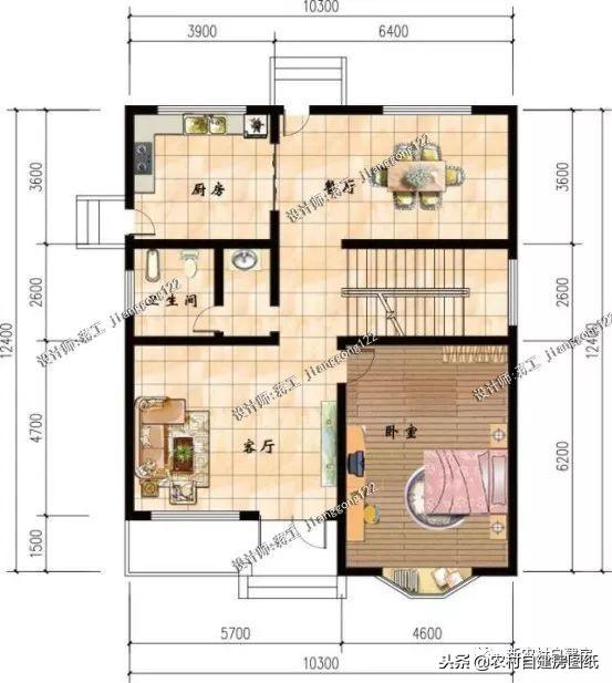 這5套實(shí)用型三層自建房設(shè)計(jì)，土豪有的你全有，不比那些百萬豪宅差
