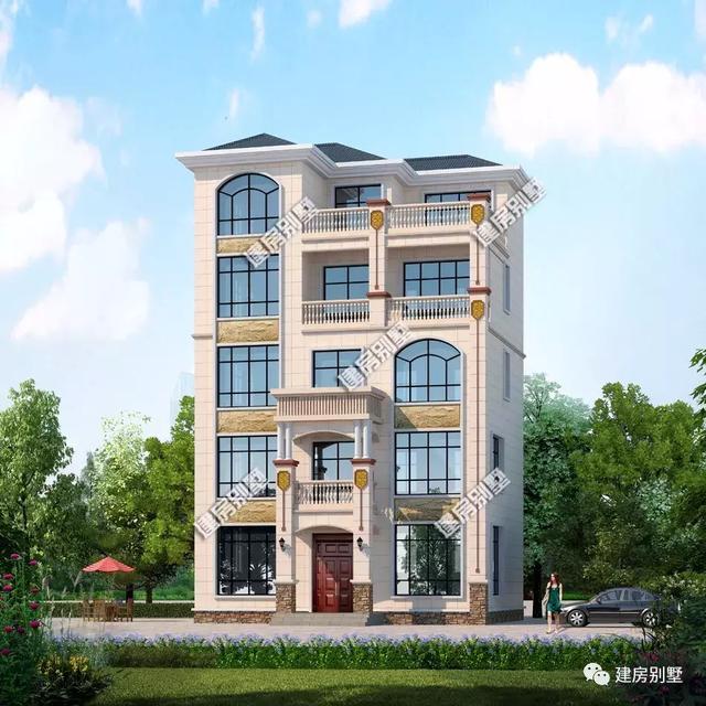 11.5×11.5米五層別墅設(shè)計(jì)，一共有10個(gè)臥室，家里多少人都能住下！