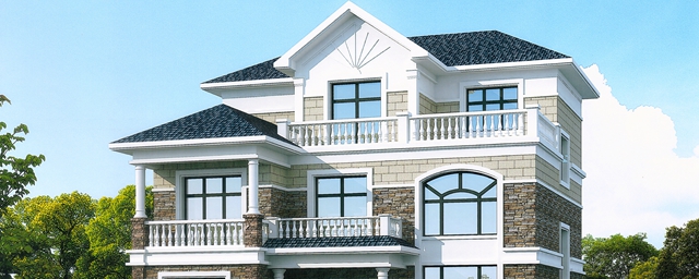 農(nóng)村120方三層自建房子圖，簡單耐看、經(jīng)典實用，再過20年也不落伍！