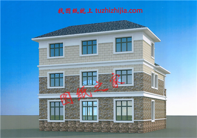 農(nóng)村120方三層自建房子圖，簡單耐看、經(jīng)典實用，再過20年也不落伍！