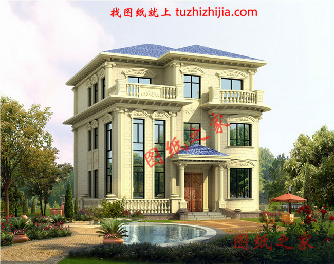 農(nóng)村120方三層自建房子圖，簡單耐看、經(jīng)典實用，再過20年也不落伍！