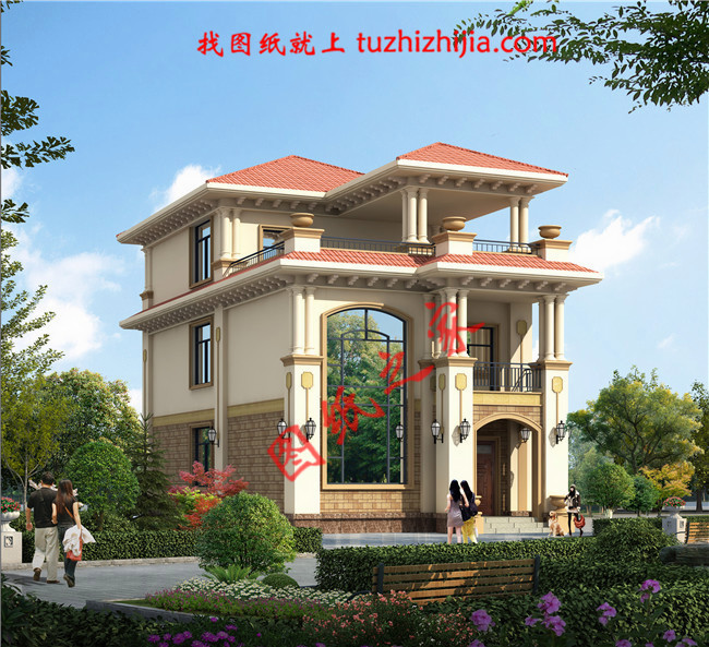 農(nóng)村120方三層自建房子圖，簡單耐看、經(jīng)典實用，再過20年也不落伍！