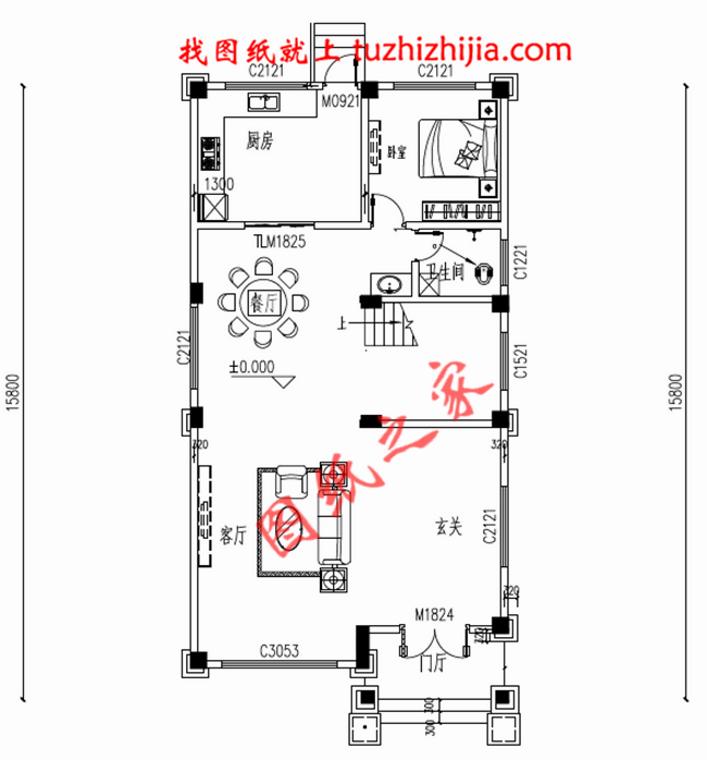 農(nóng)村120方三層自建房子圖，簡單耐看、經(jīng)典實用，再過20年也不落伍！