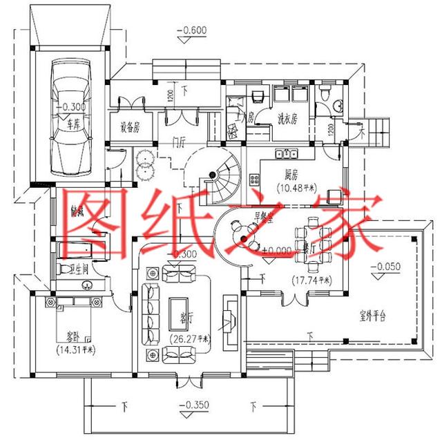 2套13X15米的田園風(fēng)二層別墅，自然質(zhì)樸的戶型專為農(nóng)村生活設(shè)計(jì)！