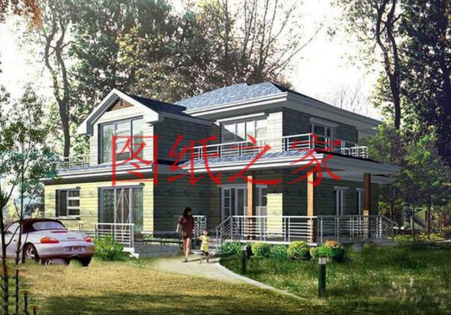 2套13X15米的田園風(fēng)二層別墅，自然質(zhì)樸的戶型專為農(nóng)村生活設(shè)計(jì)！