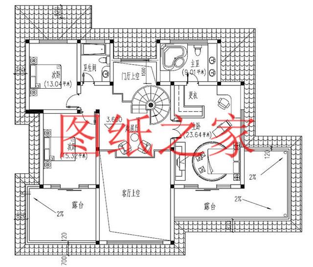 2套13X15米的田園風(fēng)二層別墅，自然質(zhì)樸的戶型專為農(nóng)村生活設(shè)計(jì)！
