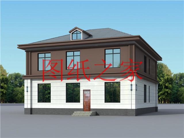 2套13X15米的田園風(fēng)二層別墅，自然質(zhì)樸的戶型專為農(nóng)村生活設(shè)計(jì)！