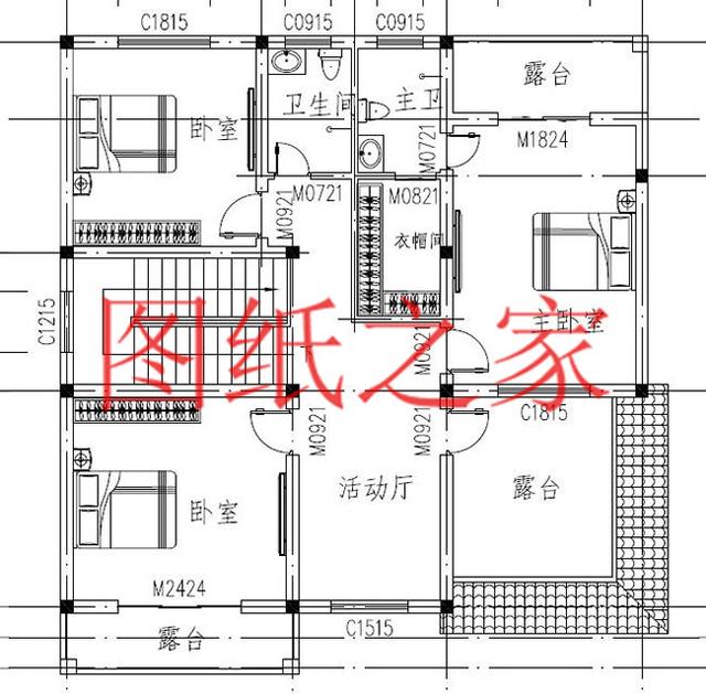 11X12米的三層別墅，多臥室還帶大露臺(tái)，溫馨又宜居！