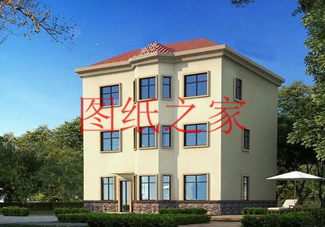 11X12米的三層別墅，多臥室還帶大露臺(tái)，溫馨又宜居！