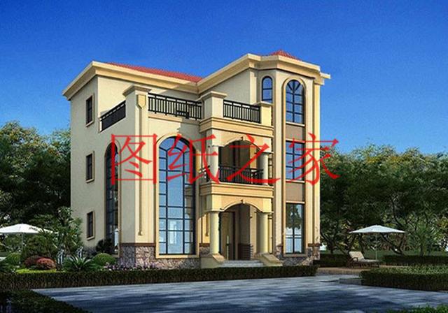 11X12米的三層別墅，多臥室還帶大露臺(tái)，溫馨又宜居！