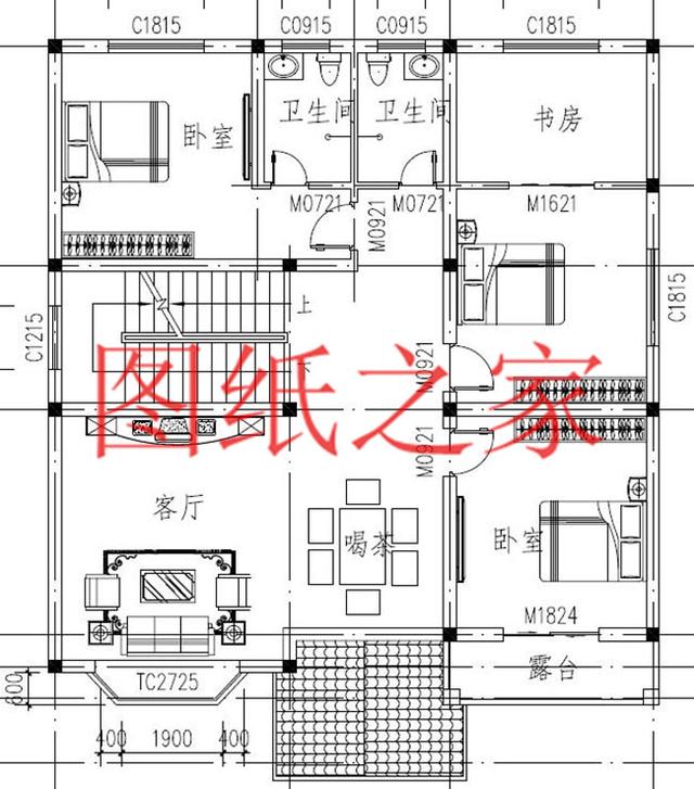 11X12米的三層別墅，多臥室還帶大露臺(tái)，溫馨又宜居！