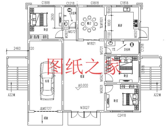 160平米三層別墅，14X13米戶型方正實用，農(nóng)村自建房的首選！
