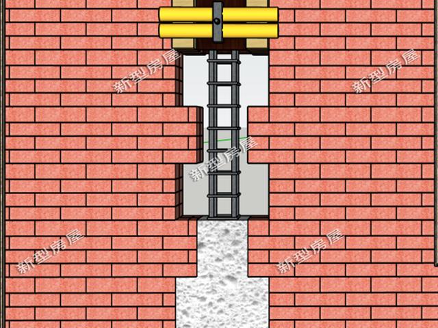 構(gòu)造柱不設(shè)馬牙槎的自建房，還不如不要，完全是浪費鋼筋！