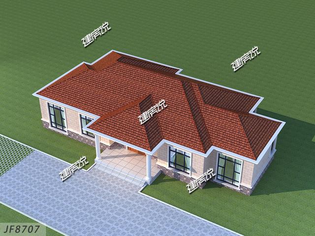 農(nóng)村養(yǎng)老房還是一層別墅最好，父母住得開心，村里人還夸孝順