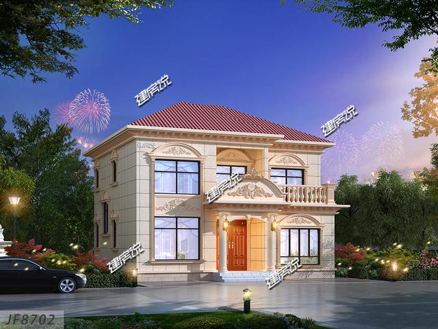 外型超美的二層小別墅設(shè)計(jì)圖，占地113平造價(jià)只需30萬(wàn)，難怪這么受歡迎