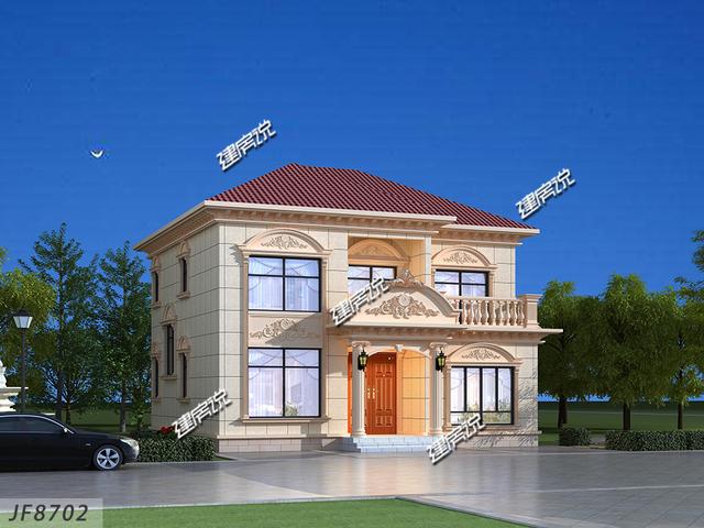 外型超美的二層小別墅設(shè)計(jì)圖，占地113平造價(jià)只需30萬(wàn)，難怪這么受歡迎