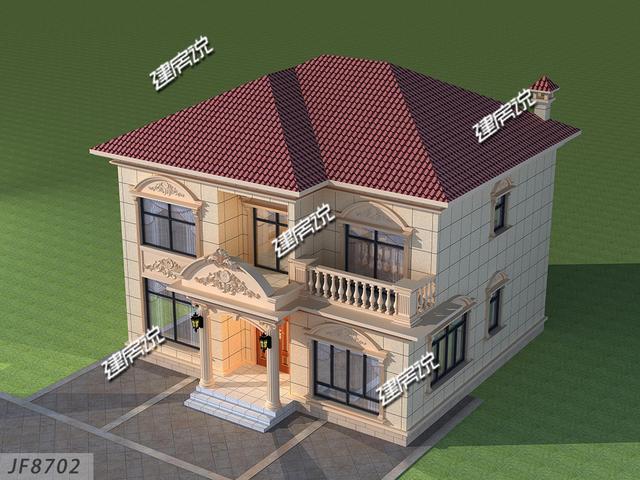 外型超美的二層小別墅設(shè)計(jì)圖，占地113平造價(jià)只需30萬(wàn)，難怪這么受歡迎