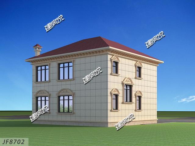 外型超美的二層小別墅設(shè)計(jì)圖，占地113平造價(jià)只需30萬(wàn)，難怪這么受歡迎