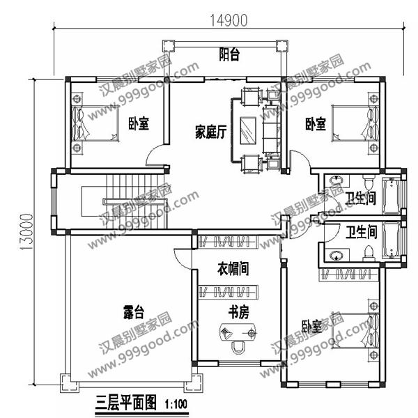 湖南郝總自建15X15米農(nóng)村三層別墅，才花了45萬，宅地臨路，布局完美！
