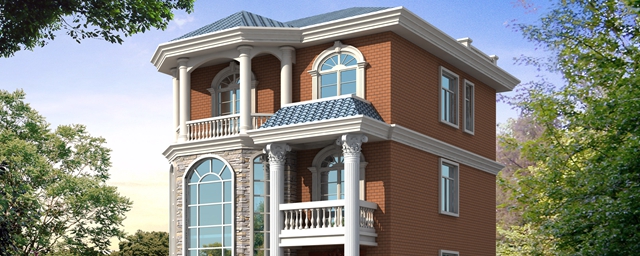 農(nóng)村100平米自建房圖紙設計，小宅基地也能建成大氣實用的別墅！